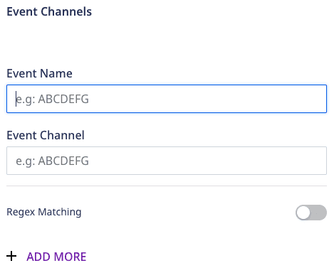 Slack connection settings